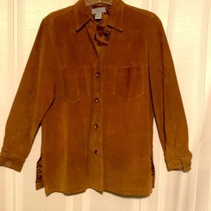 Great Northwest Women’s shirt style leather jacket.